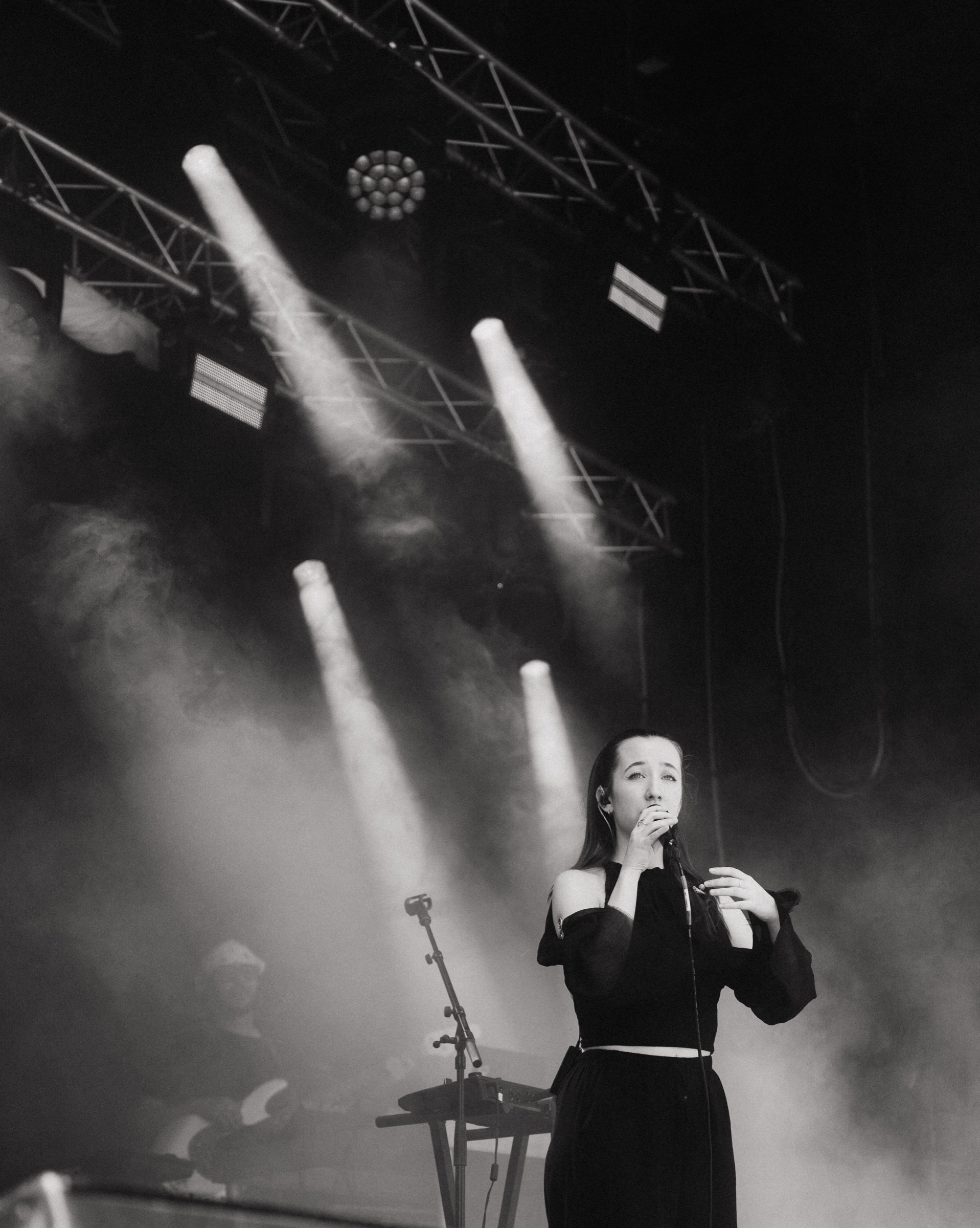 Alice Ballinari performing at Portaz Open Air