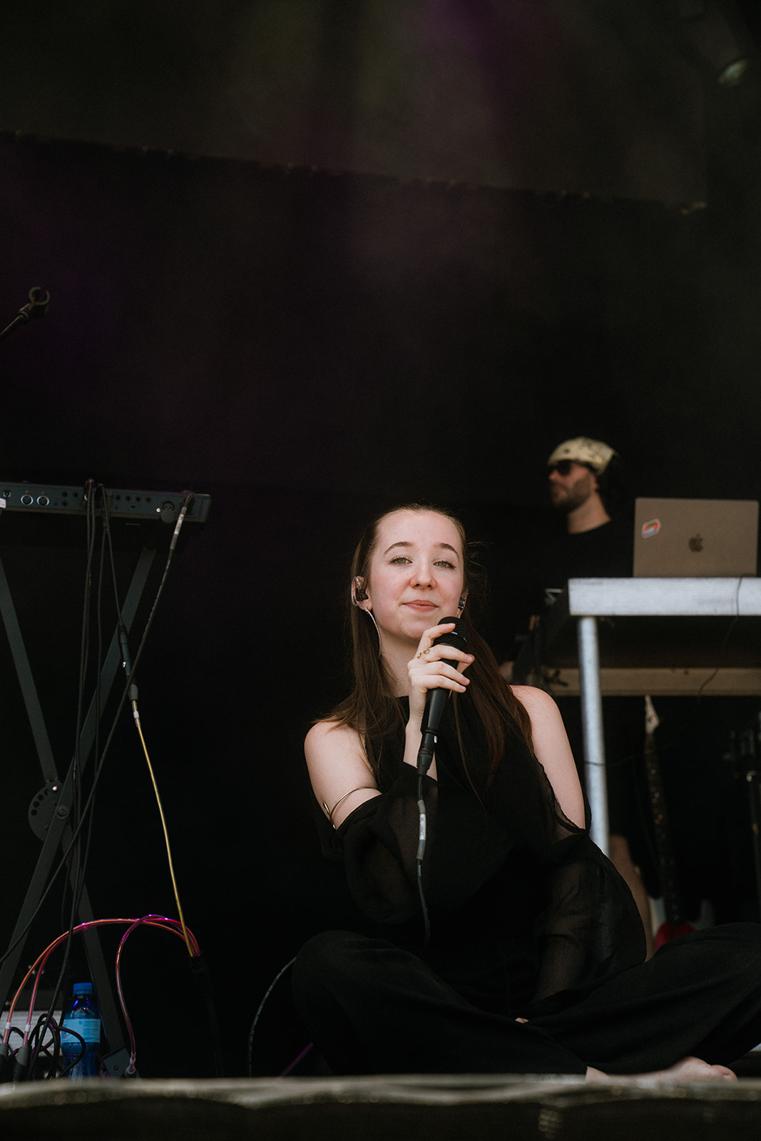 Alice Ballinari performing at Portaz Open Air